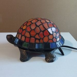 Tiffany style Turtle Lamp